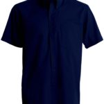 Chemise manches courtes Enfant brodée personnalisée coton popeline - K520