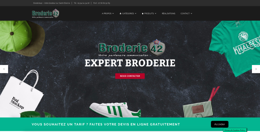 Nouveau : Site Internet