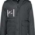 Parka workwear Unisexe manches amovibles brodé personnalisé polyester ripstop - K6106