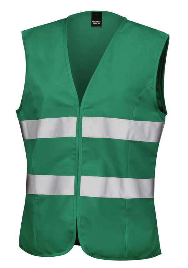 Gilet de sécurité zippé Unisexe haute visibilité bandes réfléchissantes  brodé personnalisé polyester - 854.33 (R202X) » Broderie 42 : Broderie  Saint-Etienne