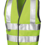 Gilet de sécurité Enfant haute visibilité bandes réfléchissantes brodé personnalisé polyester - 435.33 (R021J)