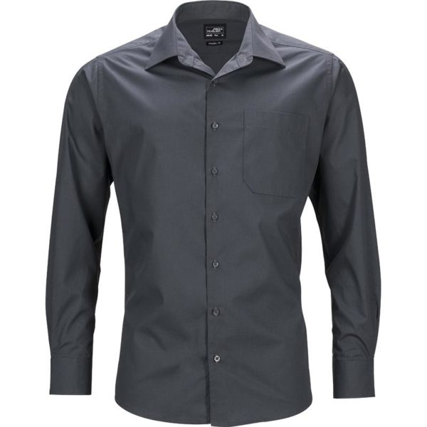 Chemise Business manches courtes Homme brodée personnalisée coton