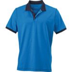 Polo Urban manches courtes Homme brodé personnalisé coton peigné - JN980