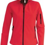 Veste Softshell Femme manches longues brodée personnalisée polyester élasthanne - K400